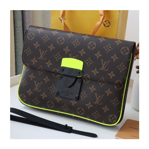 [Louis vuitton] 루이비통 S 락 A4 파우치 모노그램 마카사 M80560
