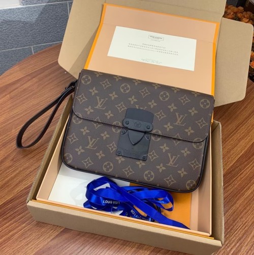 [Louis vuitton] 루이비통 S Lock A4 Pouch M80560