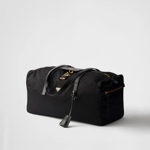[Prada] 프라다 자물쇠가 있는 라지 리나일론 탑 핸들 백 1BB135_RDLN_F0002_V_ODO
