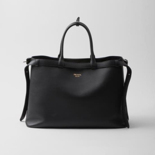 [Prada] 프라다 벨트가 달린 가죽 프라다 버클 백 2VG126_2CY9_F0003_V_OJO