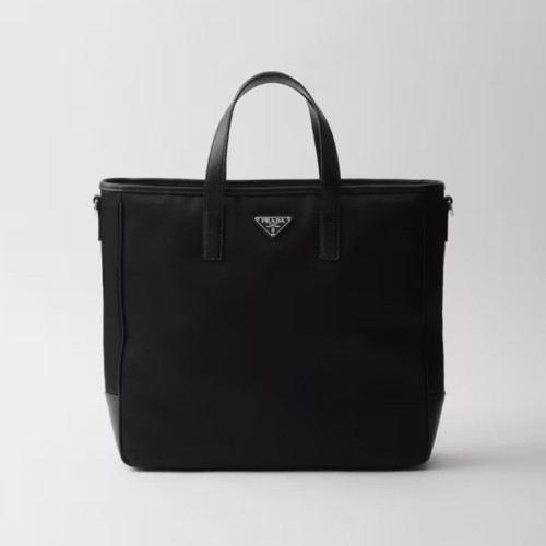 [Prada] 프라다 리나일론 및 사피아노 가죽 토트백 2VG064_2DMH_F0002_V_XOO