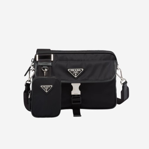 [Prada] 프라다 리나일론 사피아노 크로스백 2VH133 2DMH F0002