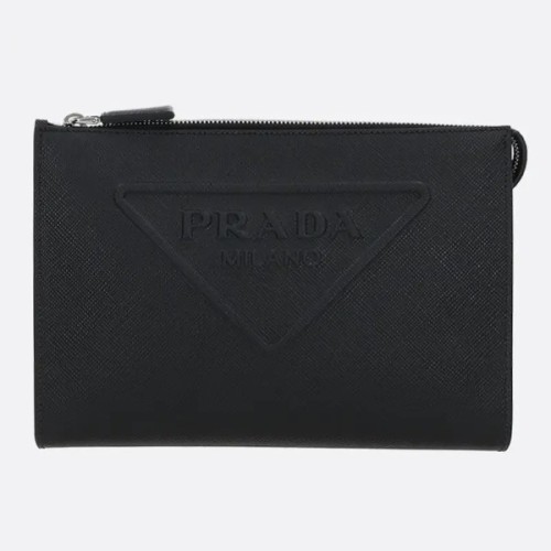[Prada] 프라다 사피아노 엠버로고 클러치백 2VF039_2FAD_F0016_V_OOO