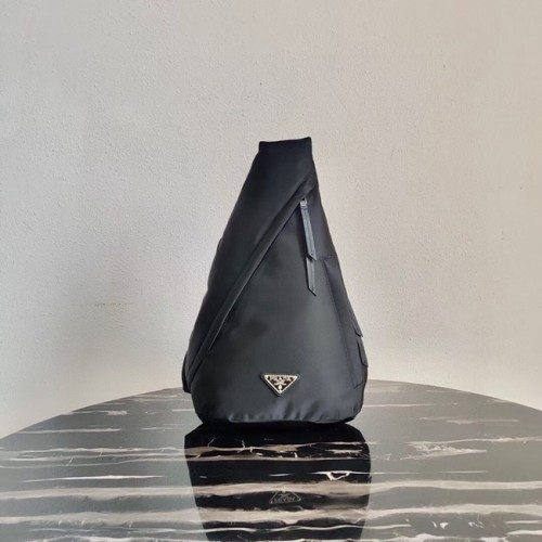 [Prada] 프라다 남/여 삼각 로고 리나일론 원 숄더 백팩 2VZ092