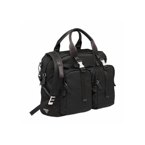 [Prada] 프라다 나일론 사피아노 레더 브리프 케이스 2VA005