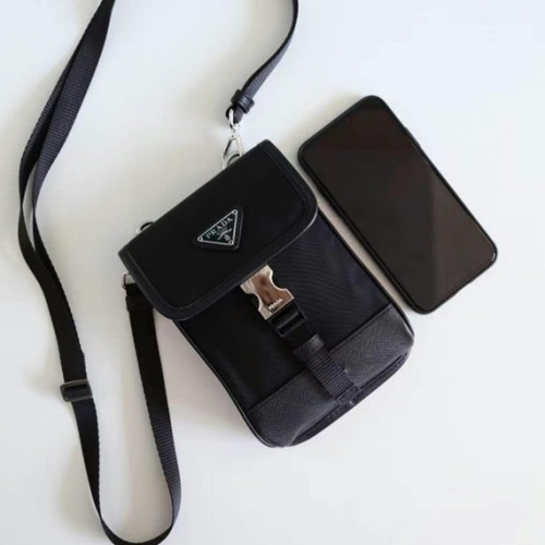 [Prada] 프라다 테수토 리나일론 폰케이스 크로스백 2DMH