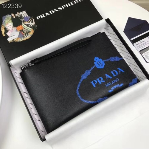 [Prada] 프라다 사피아노 로고 클러치백 2NG005