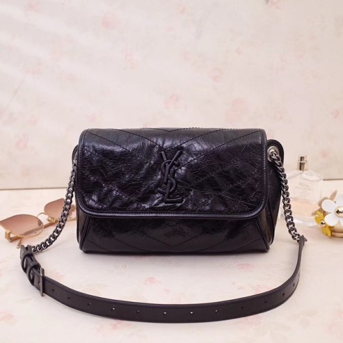 [Saint Laurent] 생로랑 빈티지 레더 니키 바디 백 577124
