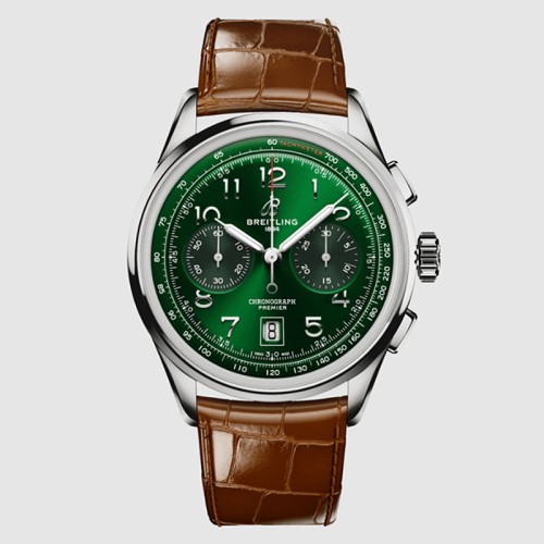 [BREITLING] 브라이틀링 프리미에르 B01 크로노그래프 42 오토매틱 시계 AB0145371L1P1