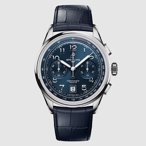 [BREITLING] 브라이틀링 프리미에르 B01 크로노그래프 42 오토매틱 시계 AB0145171C1P2