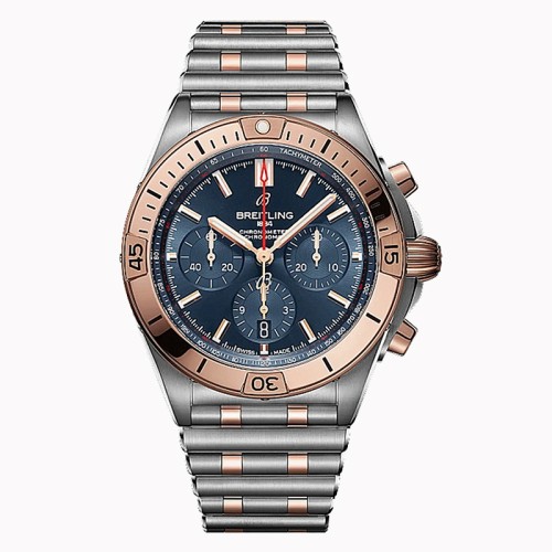 [BREITLING] 브라이틀링 크로노맷 B01 42 오토매틱 시계 UB0134101C1U1