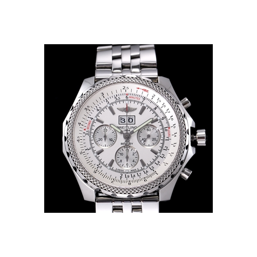 [BREITLING] 브라이틀링 밴틀리 6.75 빅데이트 화이트 다이얼 - bre0104
