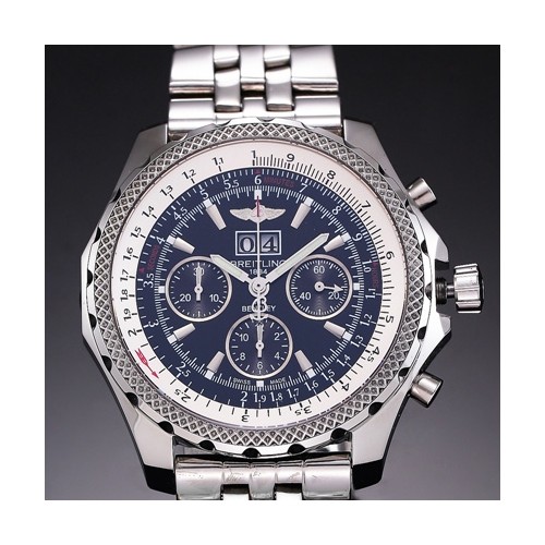 [BREITLING] 브라이틀링 밴틀리 6.75 빅데이트 블루 다이얼 - bre0103