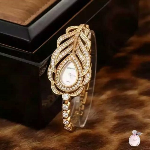 [Chanel] 샤넬 큐즈 와치 로즈골드