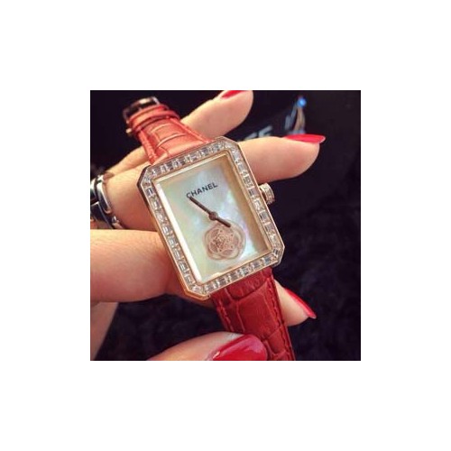 [Chanel] Women's Quartz Watch Sapphire Glass,Leather Band