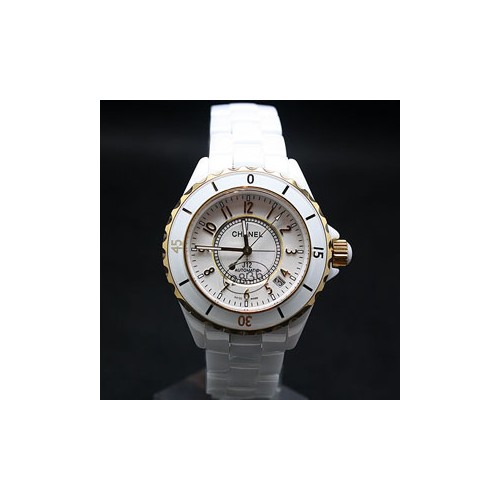 [Chanel] 샤넬 J12 골드 화이트 최신업데이트버전 남녀공용