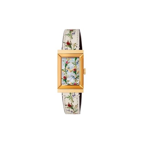 [Gucci] 구찌 플라워 레더 와치 19032230