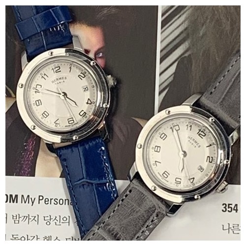[Hermes] 에르메스 캘리퍼 쿼츠 와치
