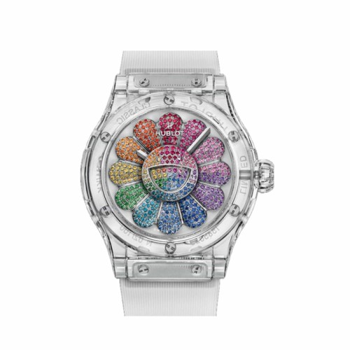 [Hublot] 위블로 TAKASHI MURAKAMI - Classic Fusion Sapphire Rainbow 507.JX.0800.RT.TAK21