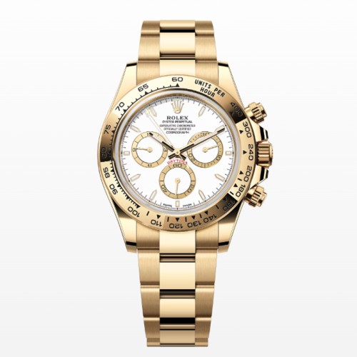 [Rolex] 롤렉스 Cosmograph Daytona  오이스터, 40mm, 옐로우 골드 126508