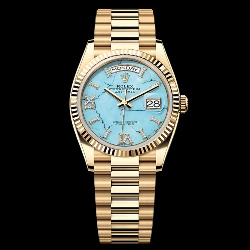 [Rolex] 롤렉스 Day-Date 36 오이스터, 36mm, 옐로우 골드 레퍼런스 128238