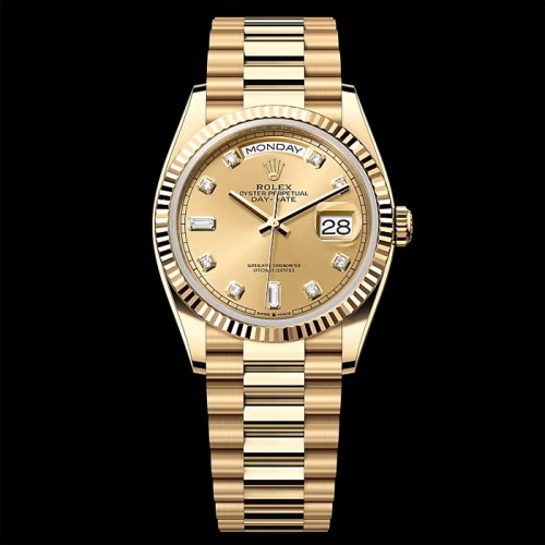 [Rolex] 롤렉스 Day-Date 36 오이스터, 36mm, 옐로우 골드 레퍼런스 128238