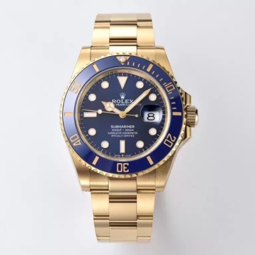[Rolex] 로렉스 서브마리너 청판 금통 블루다이얼 3235무브먼트