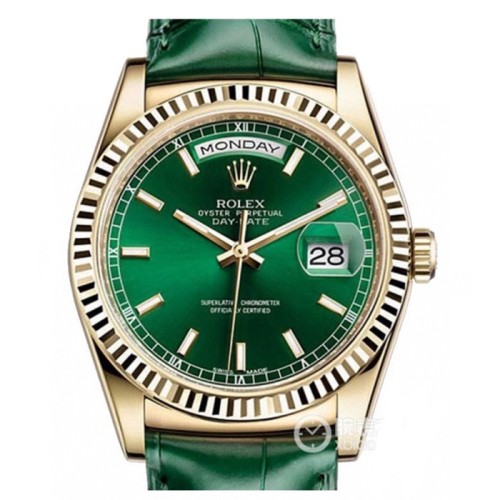 [Rolex] 로렉스 오이스터 옐로우 골드 데이 데이트 118138