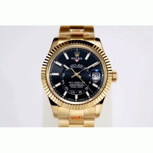 [Rolex] 로렉스 스카이드웰로 콤비 블랙 플레이트 21102634