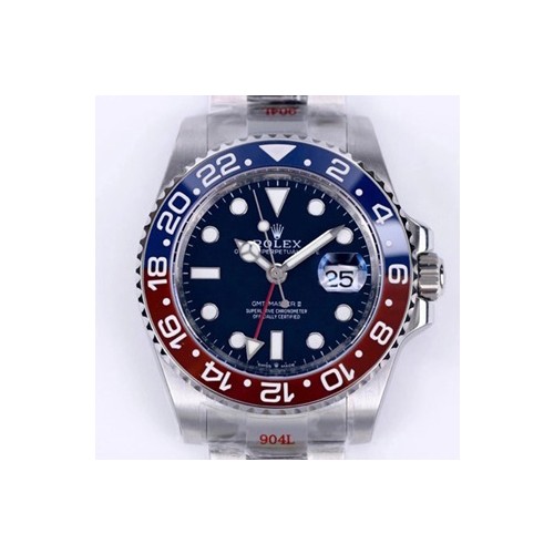 [Rolex] 로렉스 GMT마스터 2 레드앤블루 팹시 블루다이얼 3285