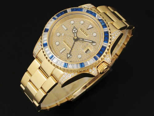 Rolex GMT Master II Diamond Bezel-10
