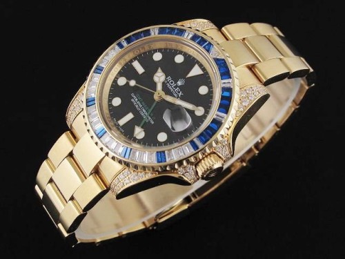 Rolex GMT Master II Diamond Bezel-08