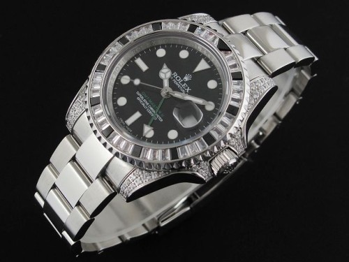 Rolex GMT Master II Diamond Bezel-03