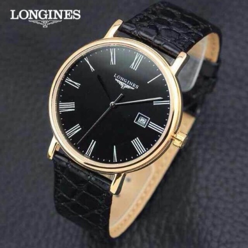 LONGINES (custom급 남성용 Swiss eta Automatic Movment,Sapphire Glass,Italy Leather Band)