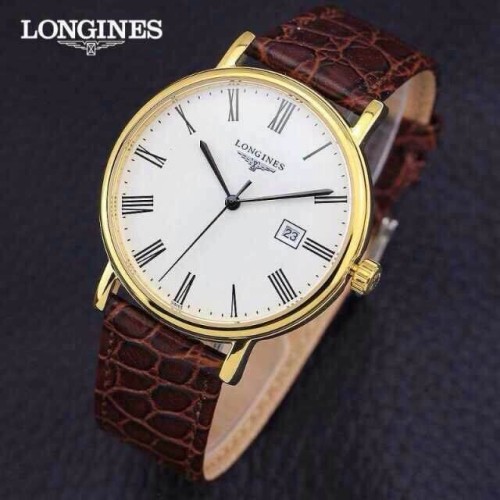 LONGINES (custom급 남성용 Swiss eta Automatic Movment,Sapphire Glass,Italy Leather Band)