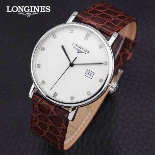 LONGINES (custom급 남성용 Swiss eta Automatic Movment,Sapphire Glass,Italy Leather Band)