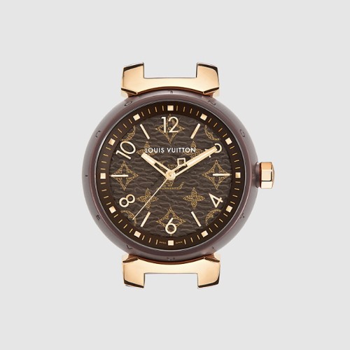 [Louis vuitton] 루이비통 Tambour 모노그램 34mm 오토매틱 워치 QA138Z