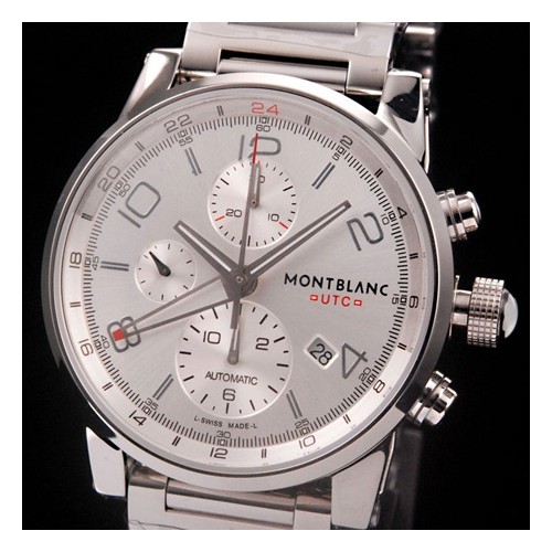 [Montblanc] 몽블랑 타임워커 크로노 GMT 화이트 다이얼 mon00047 - TimeWalker Chrono GMT