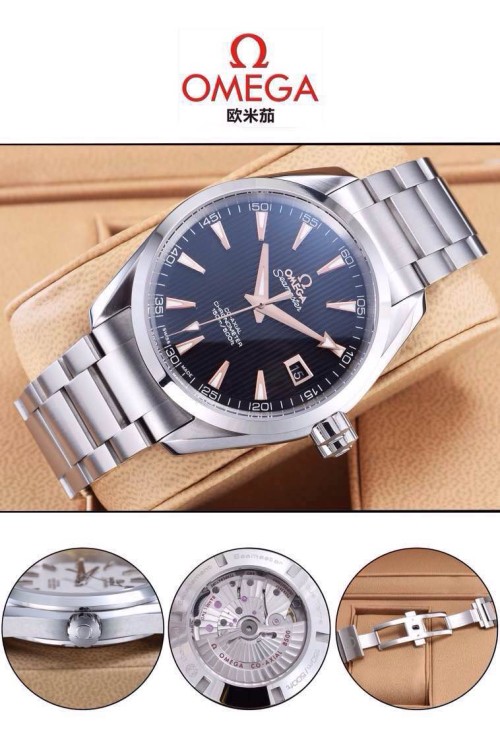 OMEGA (custom급 남성용 Swiss eta Automatic Movment,Sapphire Glass,Stainless Steel Band)
