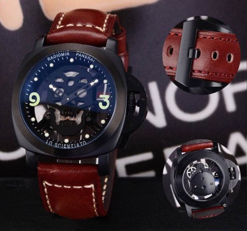 PANERAI (custom급 남성용 Swiss eta Automatic Movment,Sapphire Glass,Italy Leather Band)