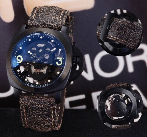 PANERAI (custom급 남성용 Swiss eta Automatic Movment,Sapphire Glass,Italy Leather Band)