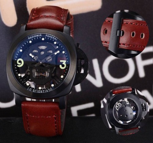 PANERAI (custom급 남성용 Swiss eta Automatic Movment,Sapphire Glass,Italy Leather Band)