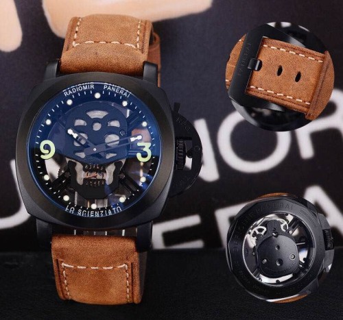 PANERAI (custom급 남성용 Swiss eta Automatic Movment,Sapphire Glass,Italy Leather Band)