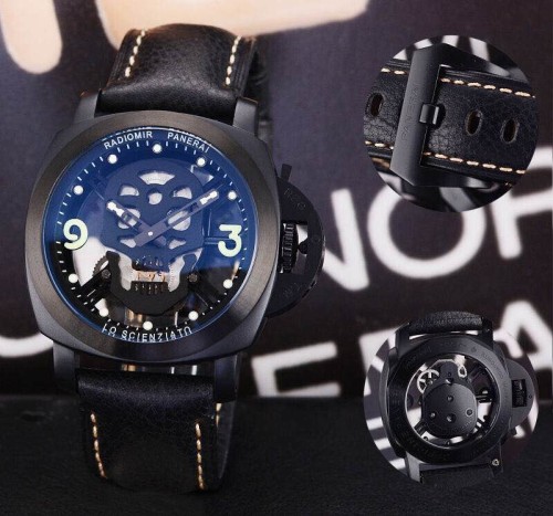 PANERAI (custom급 남성용 Swiss eta Automatic Movment,Sapphire Glass,Italy Leather Band)