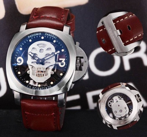 PANERAI (custom급 남성용 Swiss eta Automatic Movment,Sapphire Glass,Italy Leather Band)