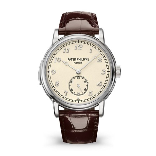 [Patek Philippe] 파텍필립 그랜드컴플리케이션 40mm 화이트 골드 오토매틱 가죽 스트랩 시계 5178G-001