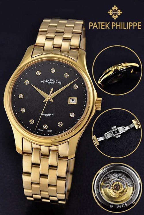PATEK PHILIPPE (custom급 남성용 Swiss eta Automatic Movment,Sapphire Glass,Stainless Steel Band)
