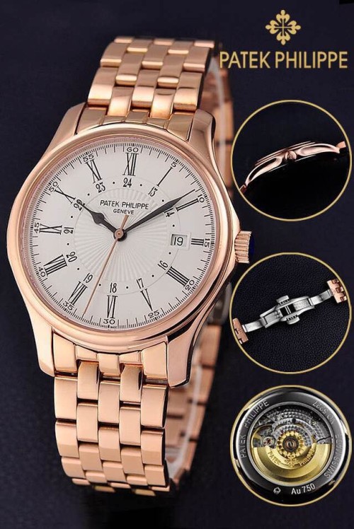 PATEK PHILIPPE (custom급 남성용 Swiss eta Automatic Movment,Sapphire Glass,Stainless Steel Band)