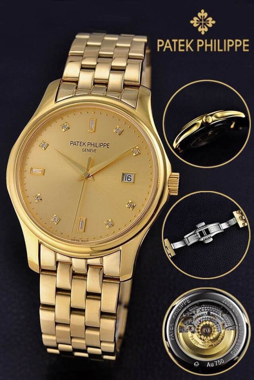 PATEK PHILIPPE (custom급 남성용 Swiss eta Automatic Movment,Sapphire Glass,Stainless Steel Band)