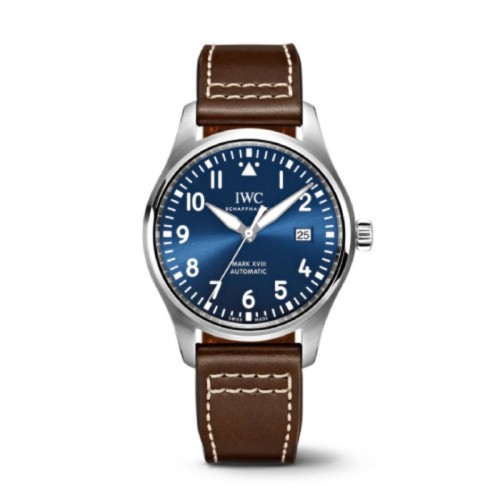 [IWC] 아이더블유씨 파일럿 워치 마크 XVIII  어린왕자 에디션 오토매틱 가죽 시계 IW327010